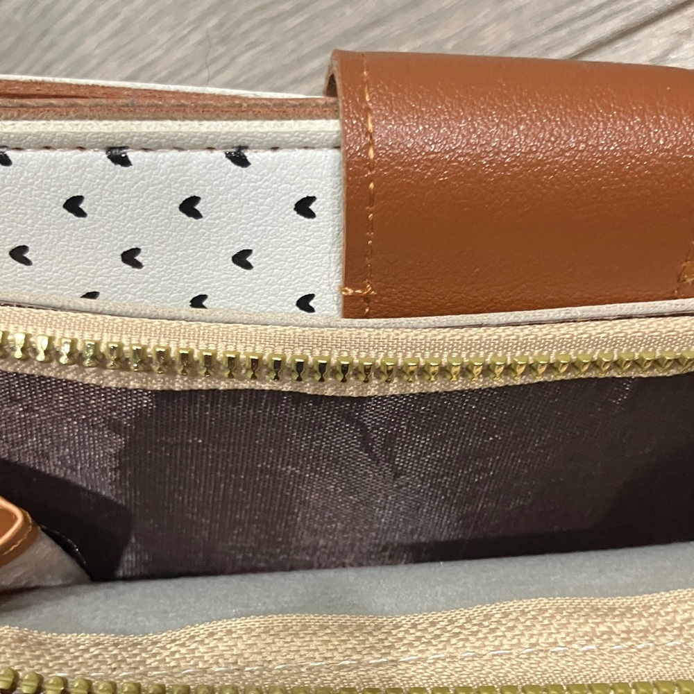 New Without Tags, Stylish Heart Pattern Wallet - image 7